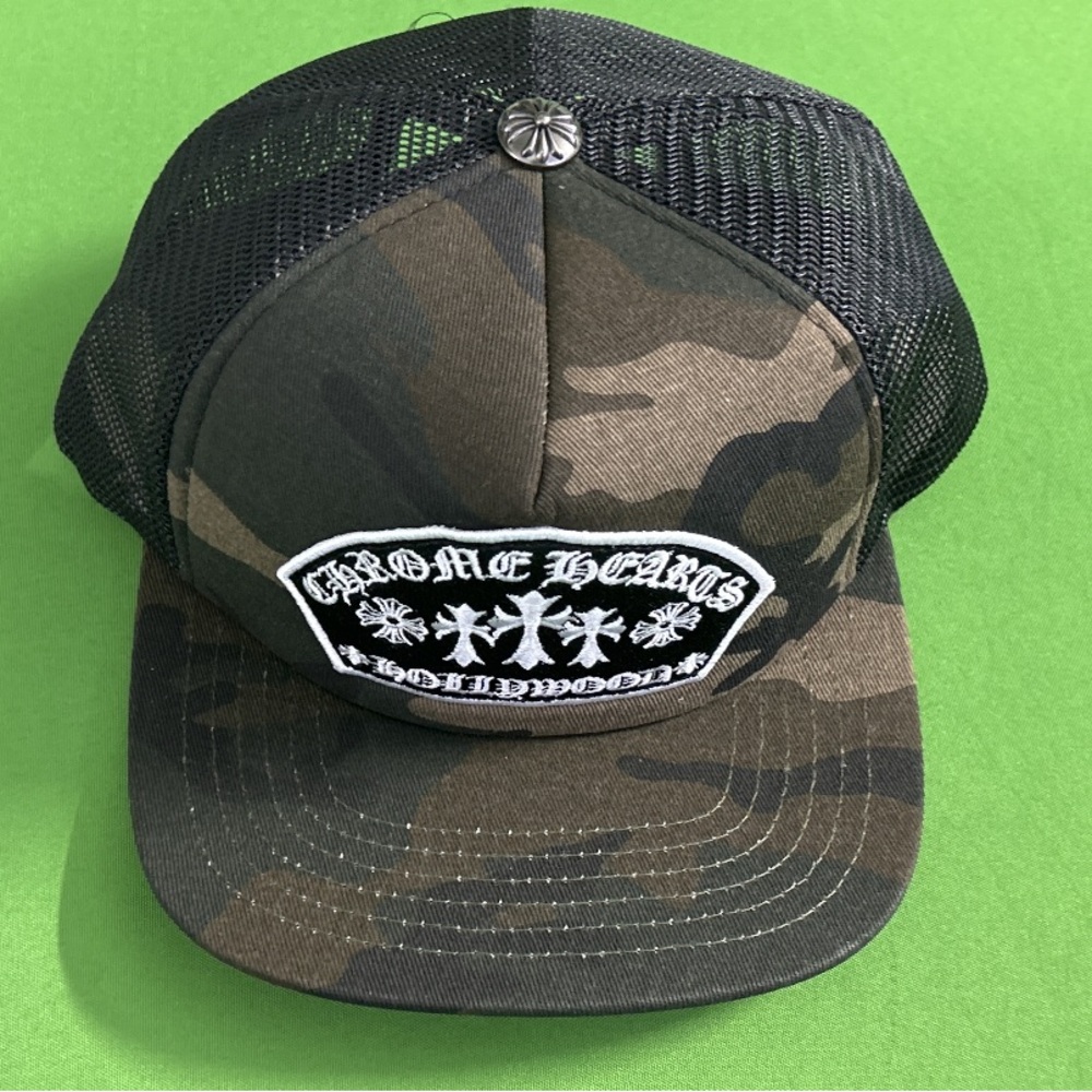 Chrome Hearts Woodland Camo Mesh Cap